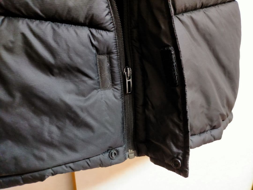 adidas ベンチコート 黒 フード付き【サイズ160】