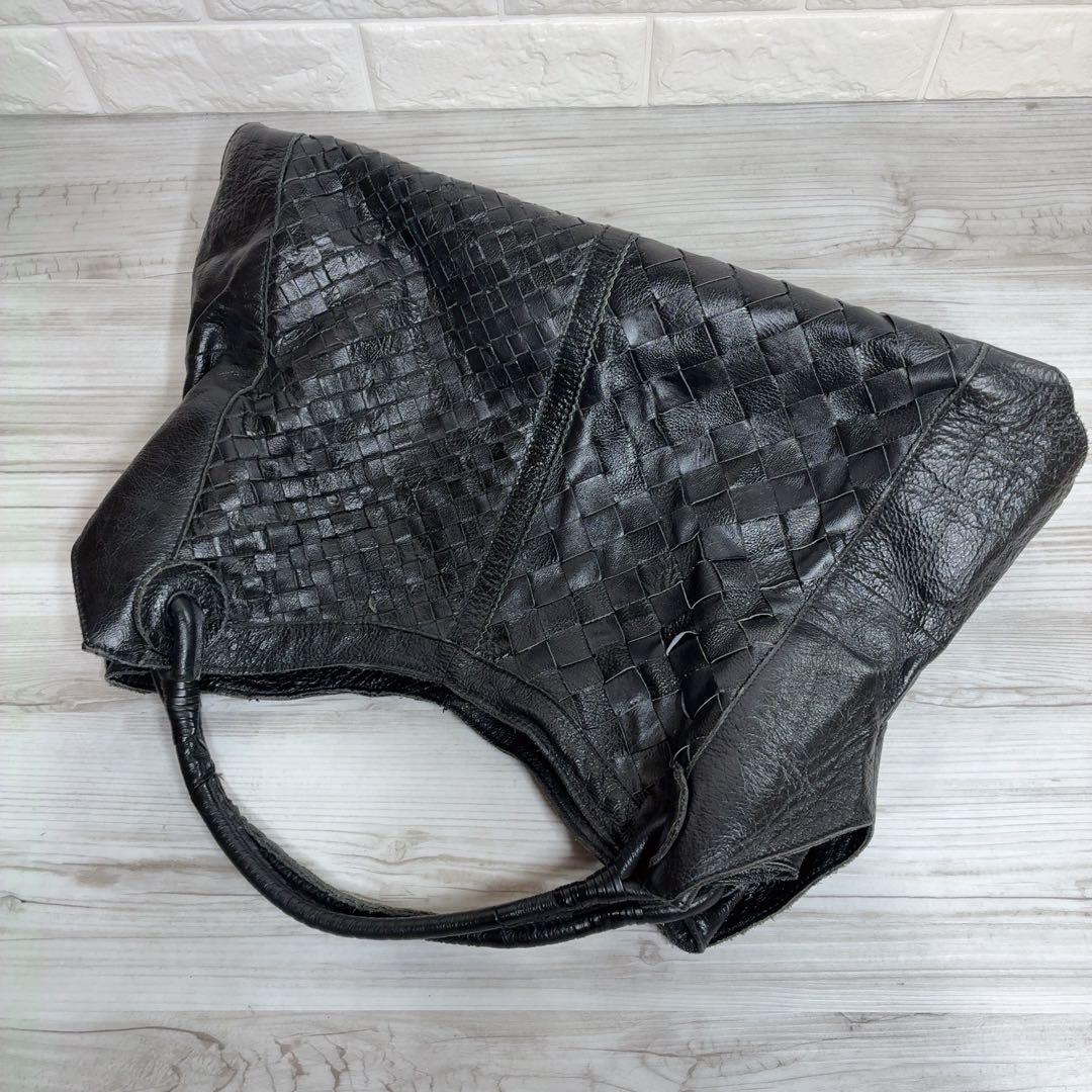 バッグ goa 00s archive Intrecciato leather bag