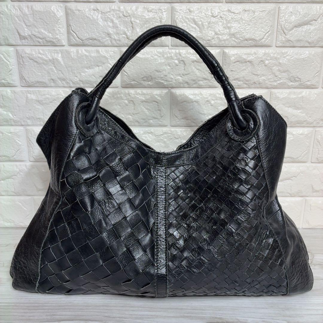 バッグ goa 00s archive Intrecciato leather bag
