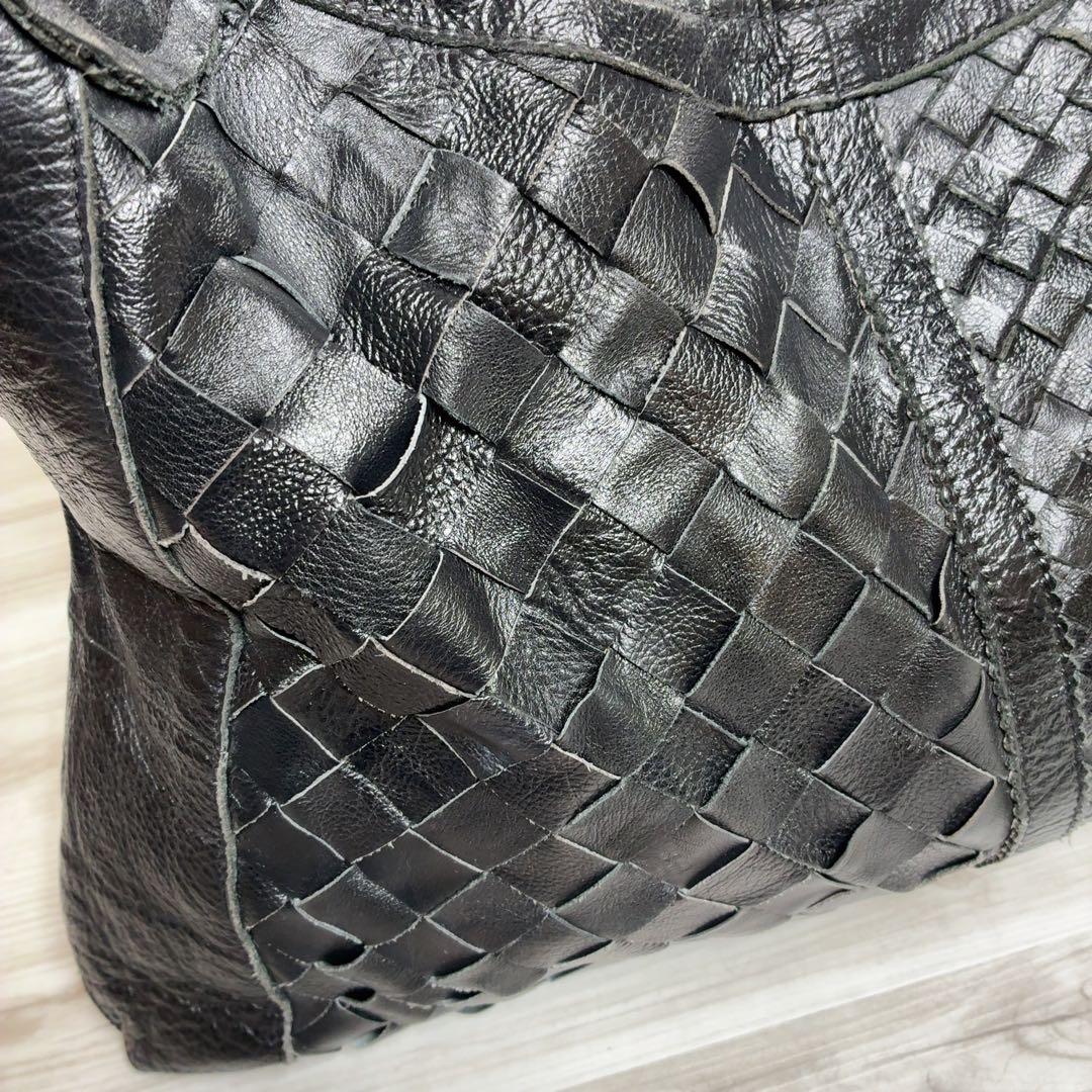 バッグ goa 00s archive Intrecciato leather bag