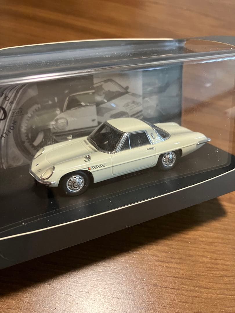 マツダ コスモスポーツ 1/43 ミニカー　 100周年　非売品