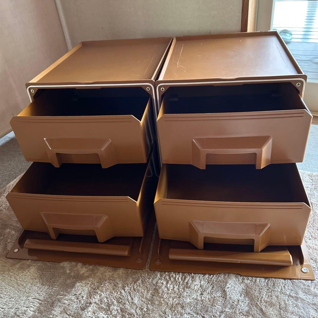 Tupperware マルチオーガナイザー2段引き出し扉付き