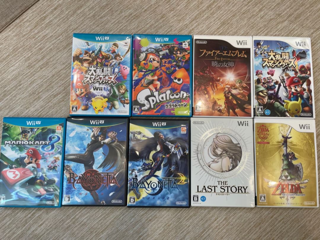 Nintendo Wii U(白)&ソフト9本