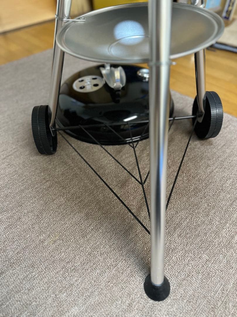 【新古品】　Weber ウェーバー バーベキューコンロ 47cm 温度計付き