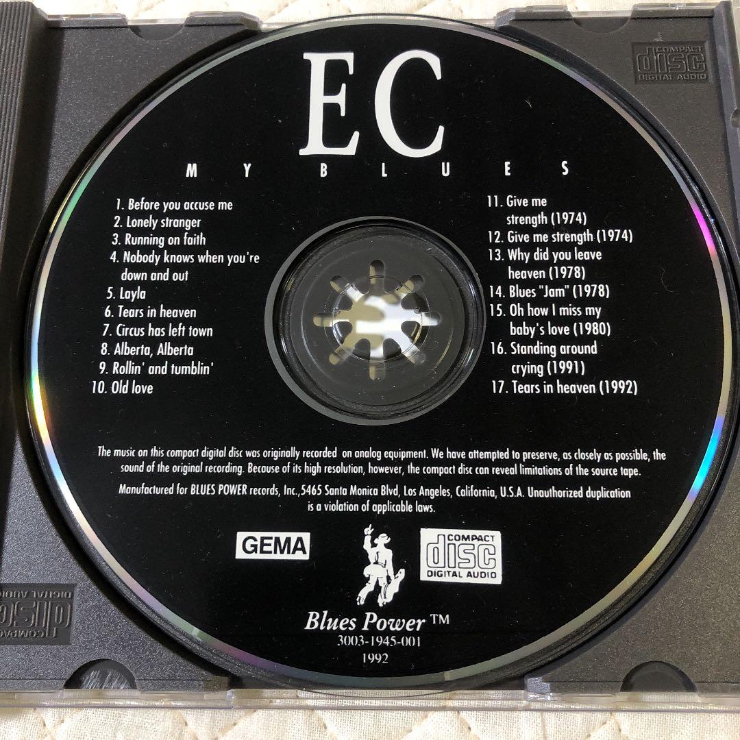 洋楽 Eric Clapton/ MY BLUES/ London 1992