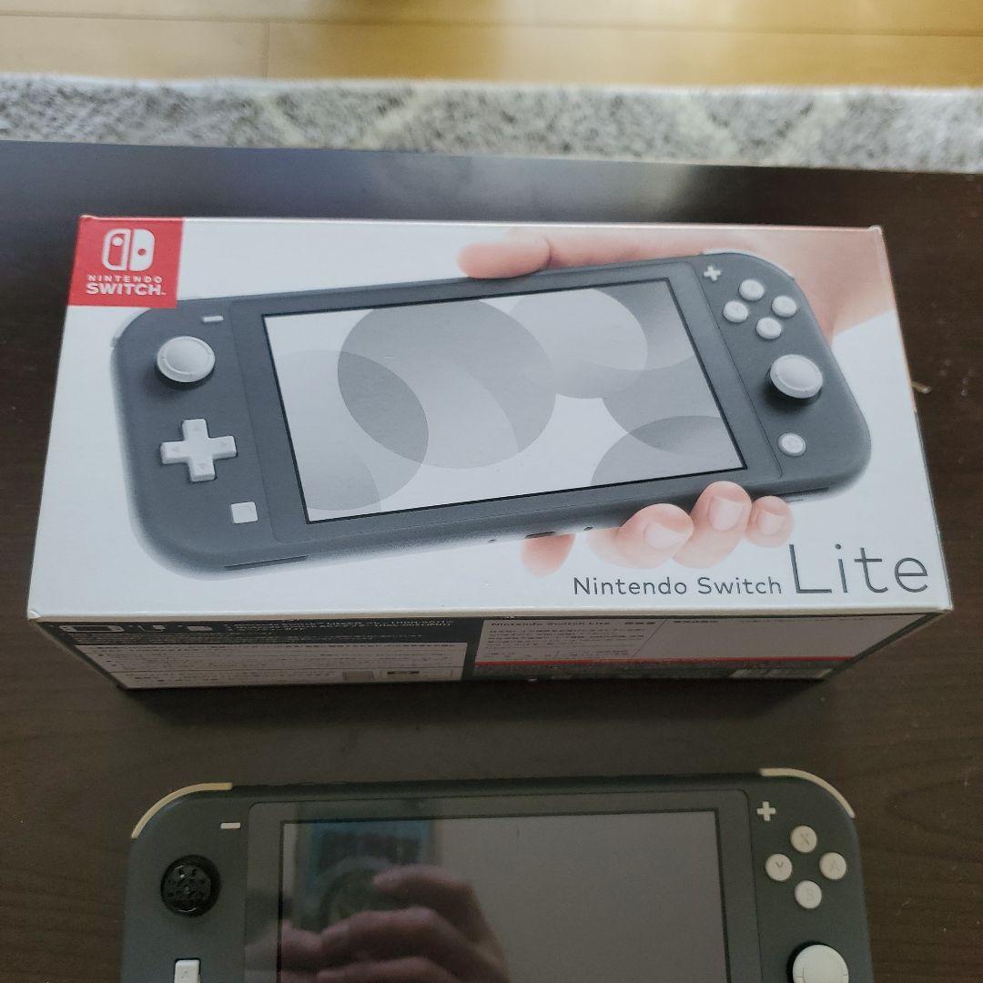 Nintendo Switch Lite グレー 箱付き
