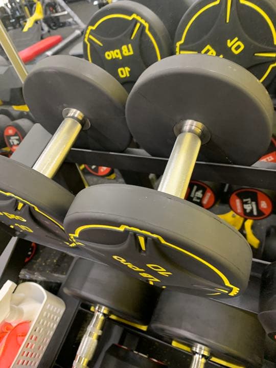 TPUダンベル　　４２.5kg ２個