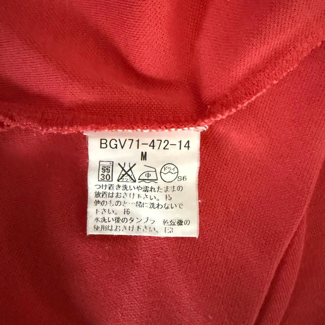 廃盤 バーバリーゴルフ　半袖ポロシャツ 赤 Mサイズ ホース刺繍 日本製