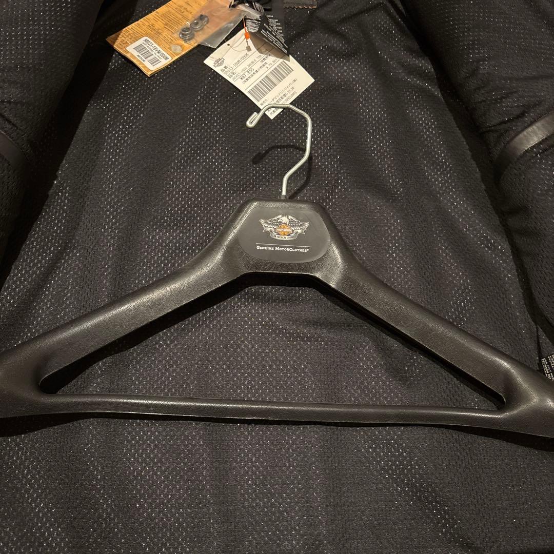 Harley-Davidson ブラックレザージャケット Mサイズ ハンガー付き