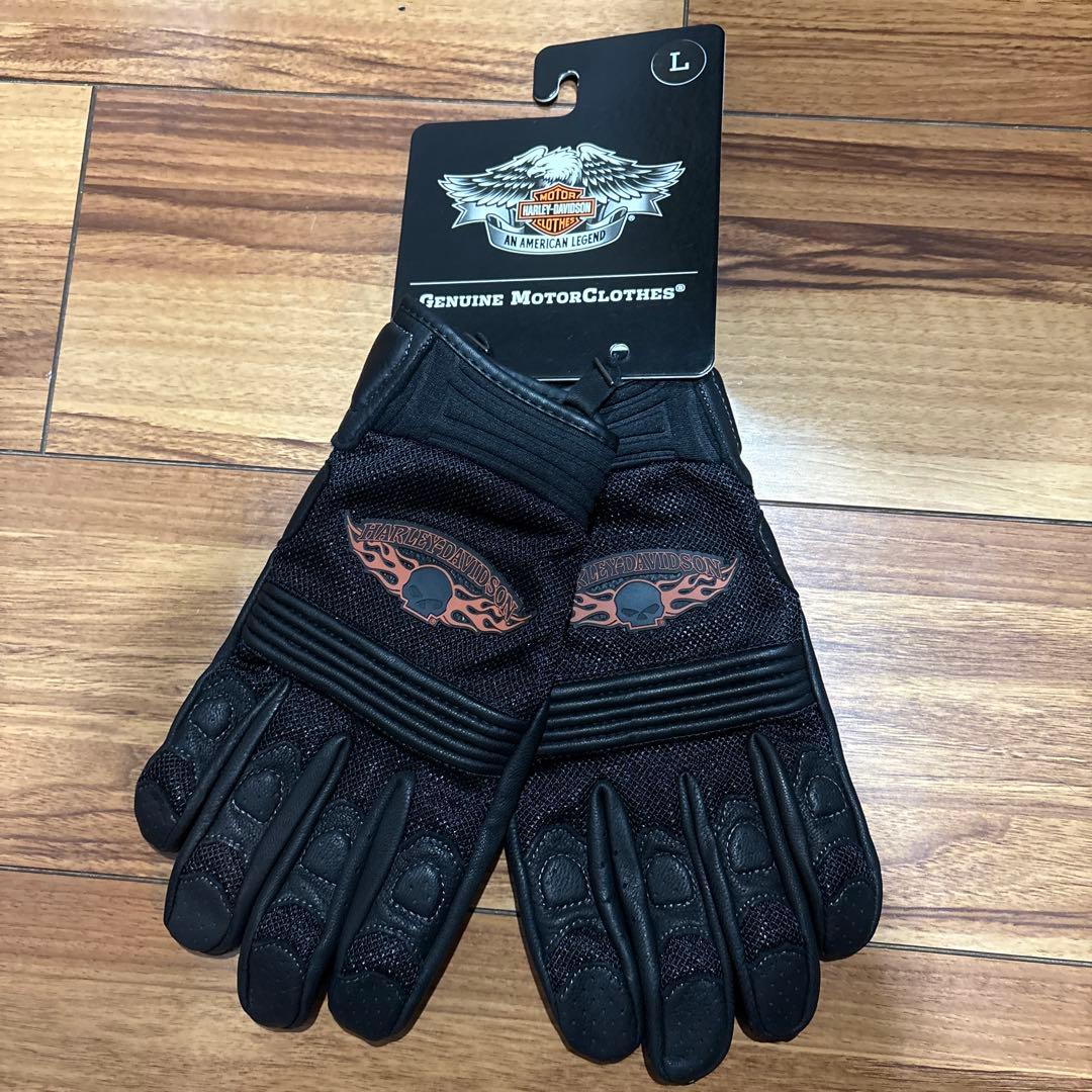 Harley-Davidson ブラックレザージャケット Mサイズ ハンガー付き