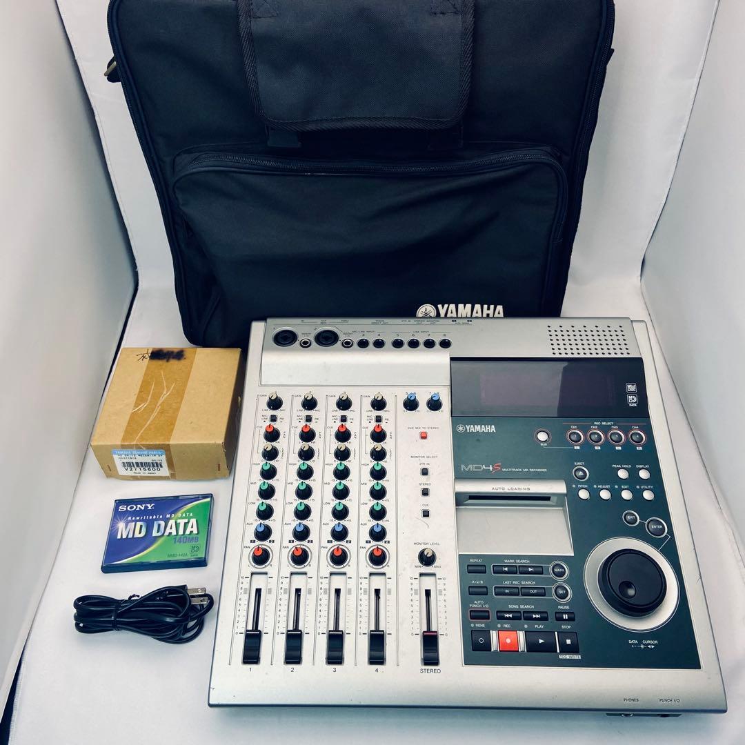 【完動品】YAMAHA MD4S 専用ケース付 MD付 交換用DRIVE付