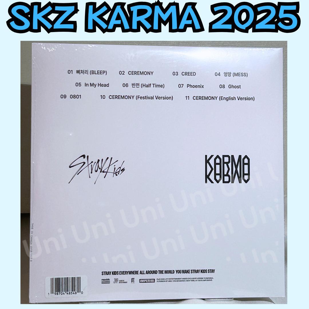 Straykids KARMA　レコード TARGET US J040
