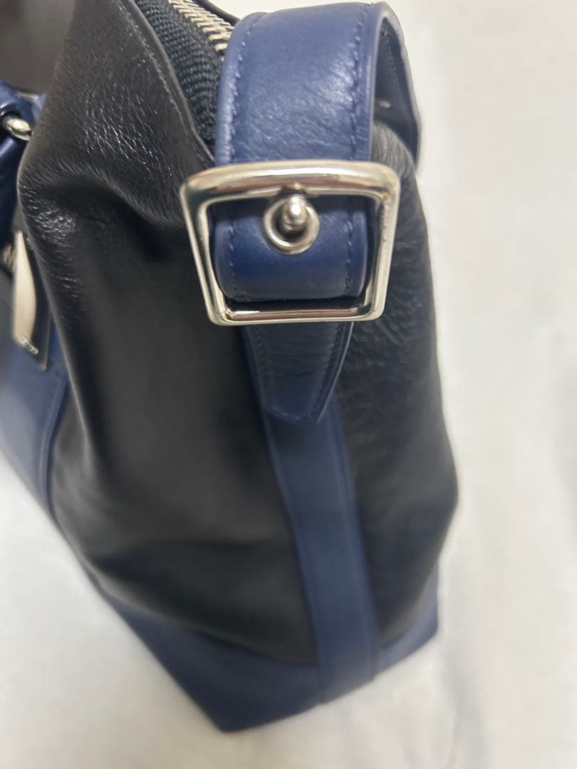 極美品 COACH 2way トートバッグ A4可 レザー　メンズ　レディース