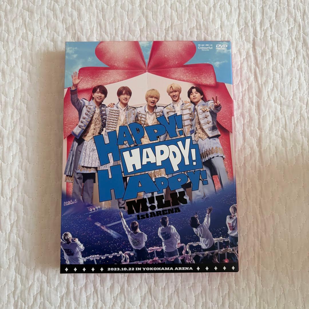 M!LK HAPPY!HAPPY!HAPPY! 初回限定盤DVD