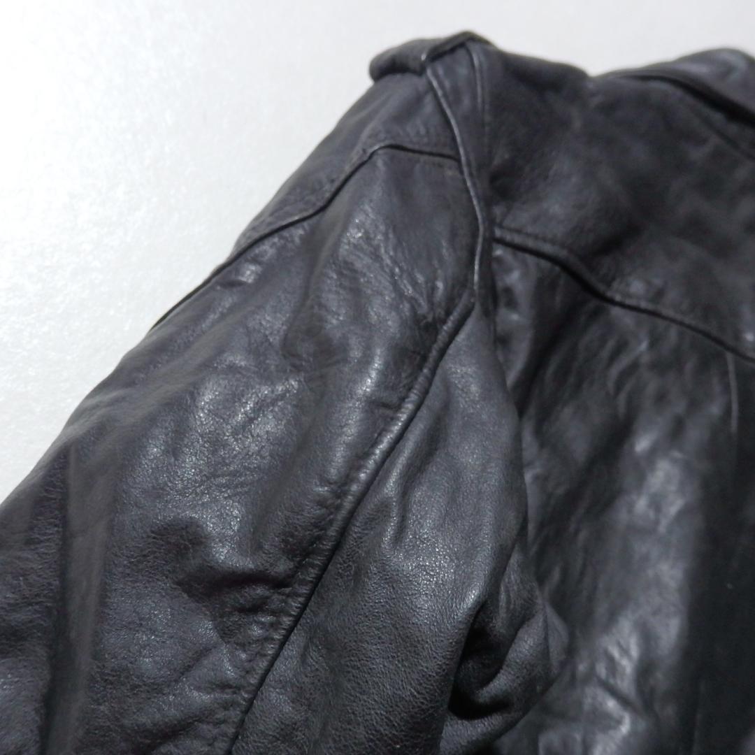 時計じかけのオレンジ カスタム ライダース Winlit 羊革？ 黒