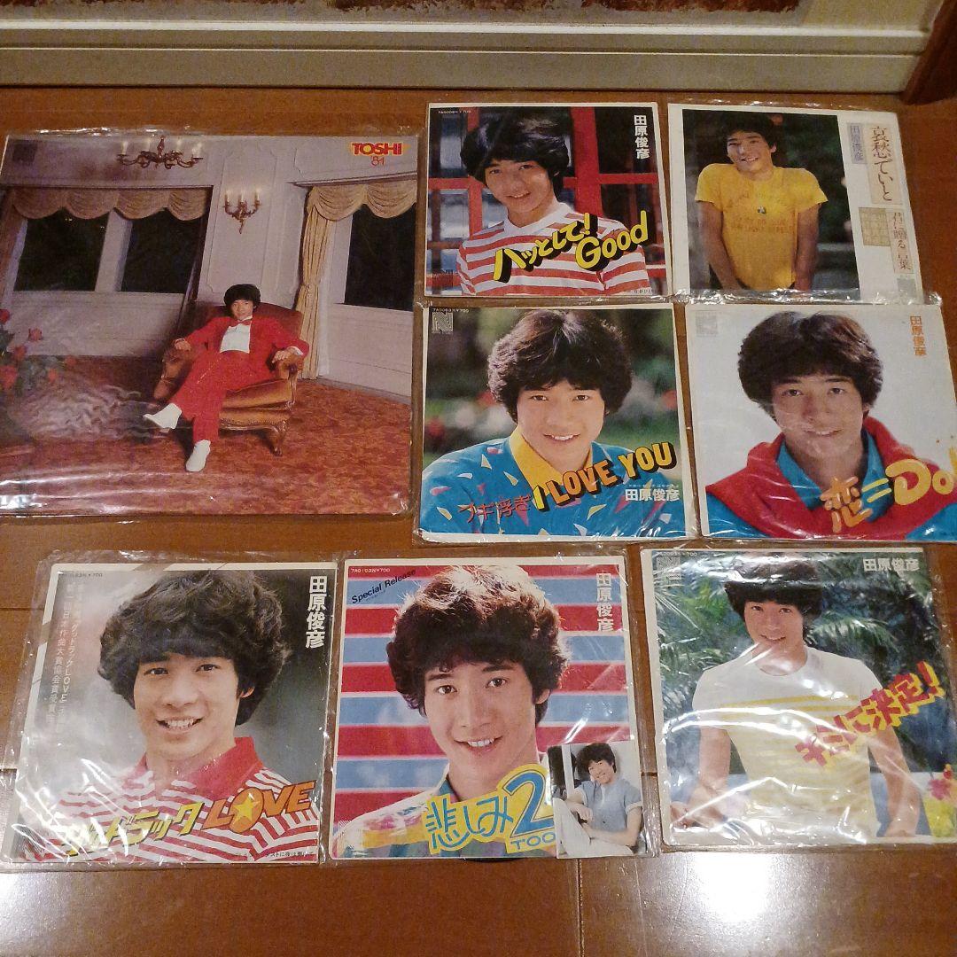 田原俊彦　LP·EPレコード　他