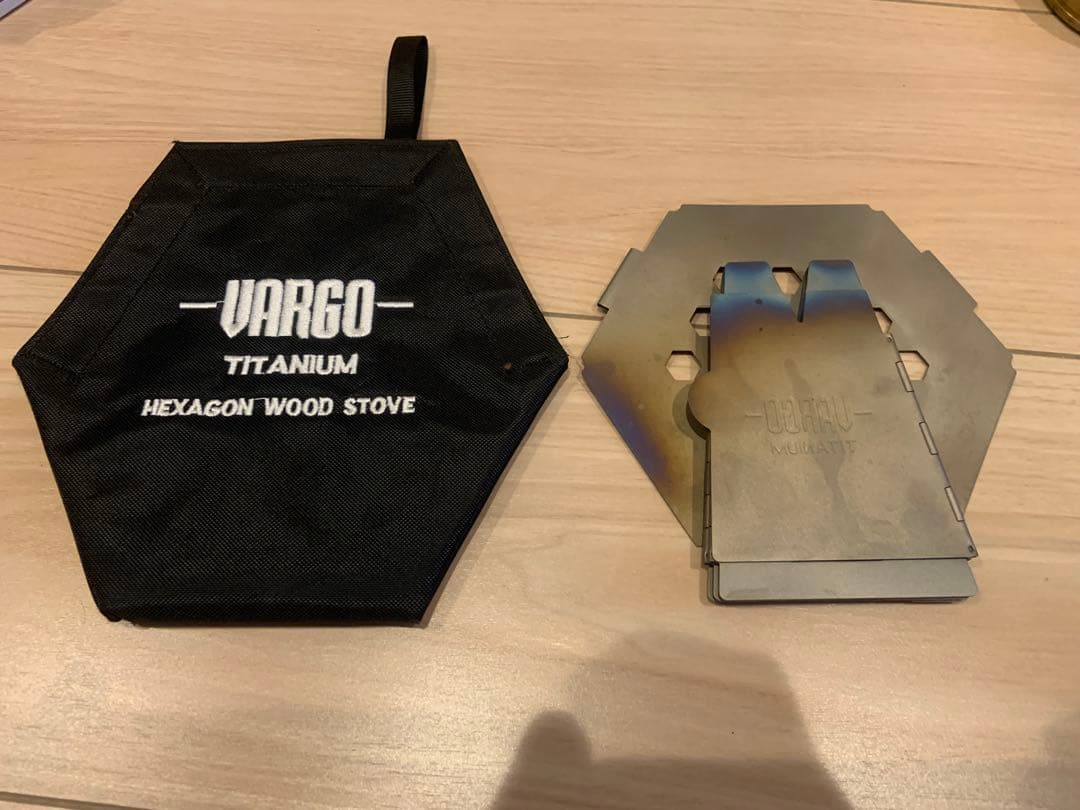 【VARGO】ヘキサゴンウッドストーブ➕【esbit】アルコールバーナー