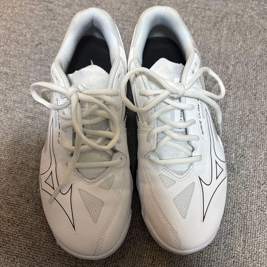【美品】Mizuno ミズノ　ウエーブクロー　バドミントン　シューズ