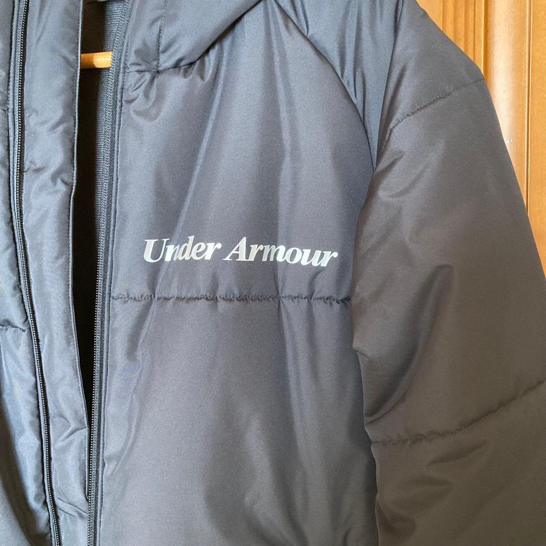 Under Armour アンダーアーマー 黒ロングコート　ベンチコート