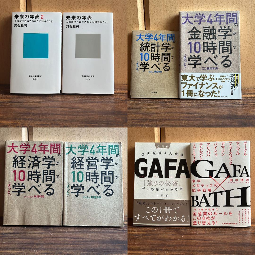 ビジネス、経済本　60冊
