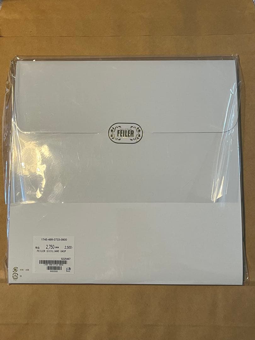 新品　FEILER ユナイテッドアローズ　別注ギンガムチェックレモン
