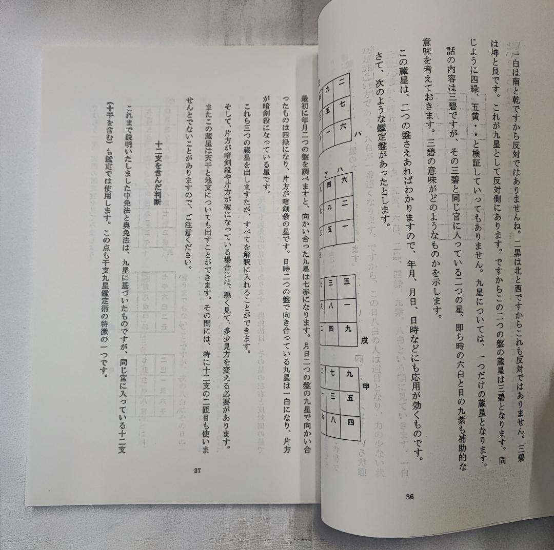 干支九星鑑定術 覚え書き 沙門慶仁 月恩会藏版 平26 / 大気現象望月治