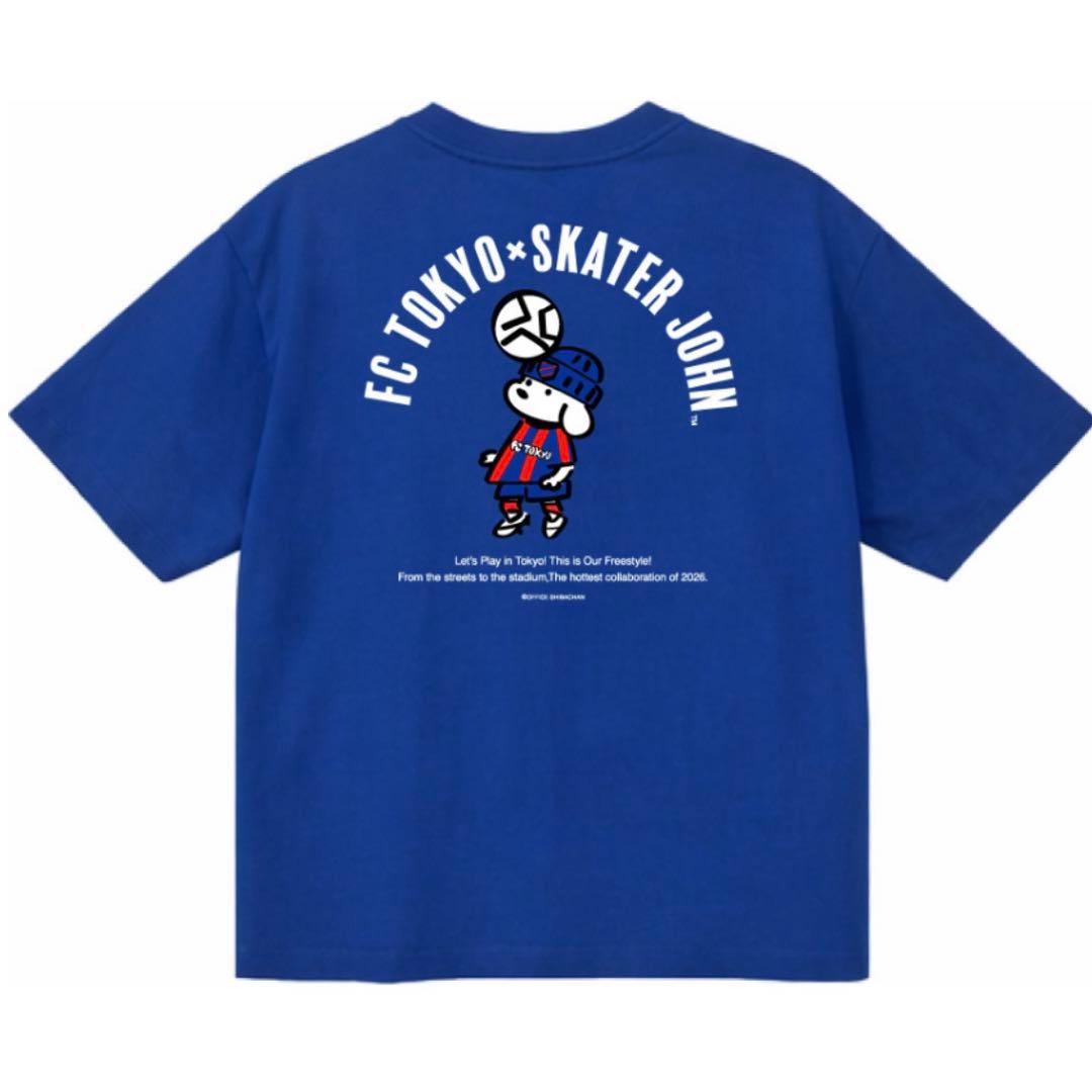 【FC東京♡SkaterJOHN】コラボT♡Fantasista【Sサイズ】