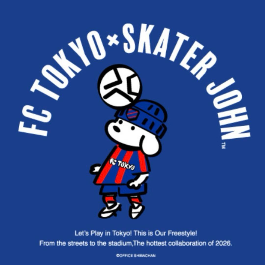【FC東京♡SkaterJOHN】コラボT♡Fantasista【Sサイズ】