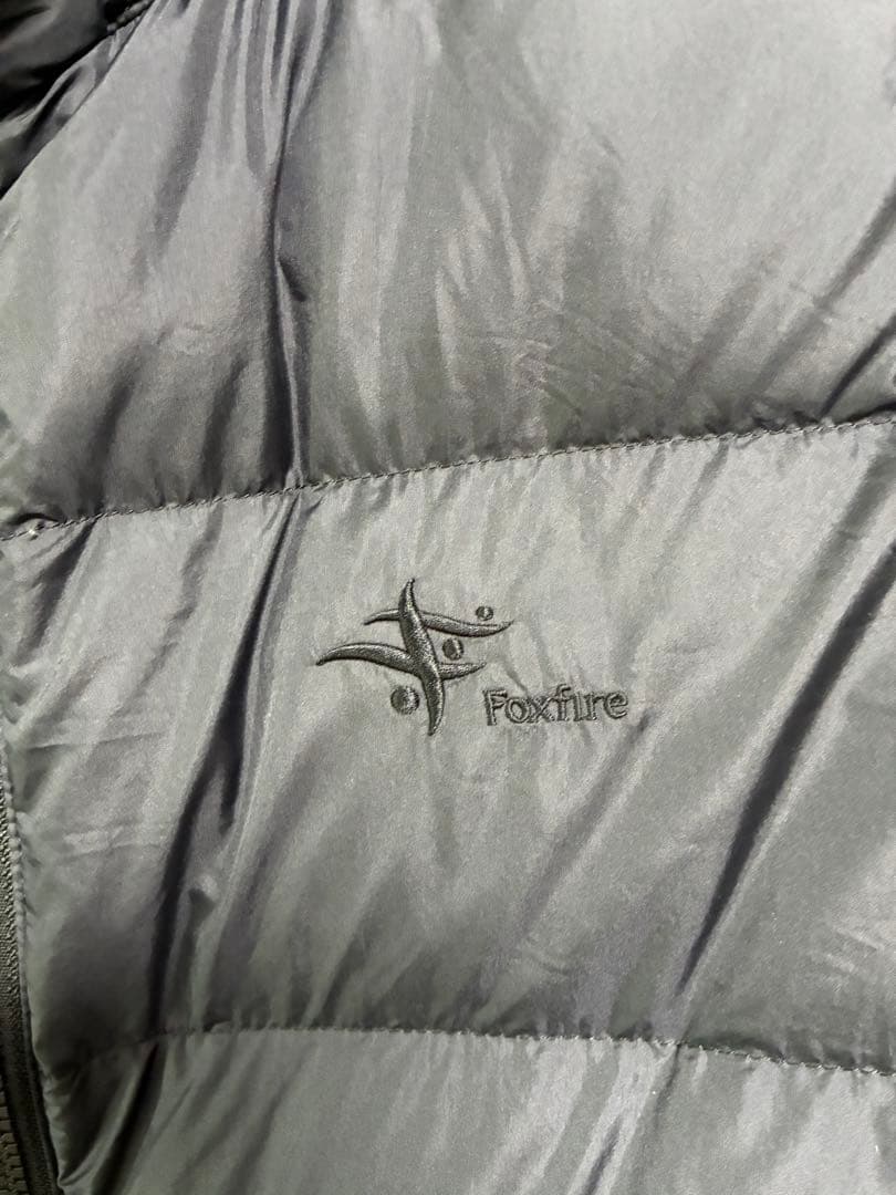 【お買い得】Foxfire ダウンベスト ブラック