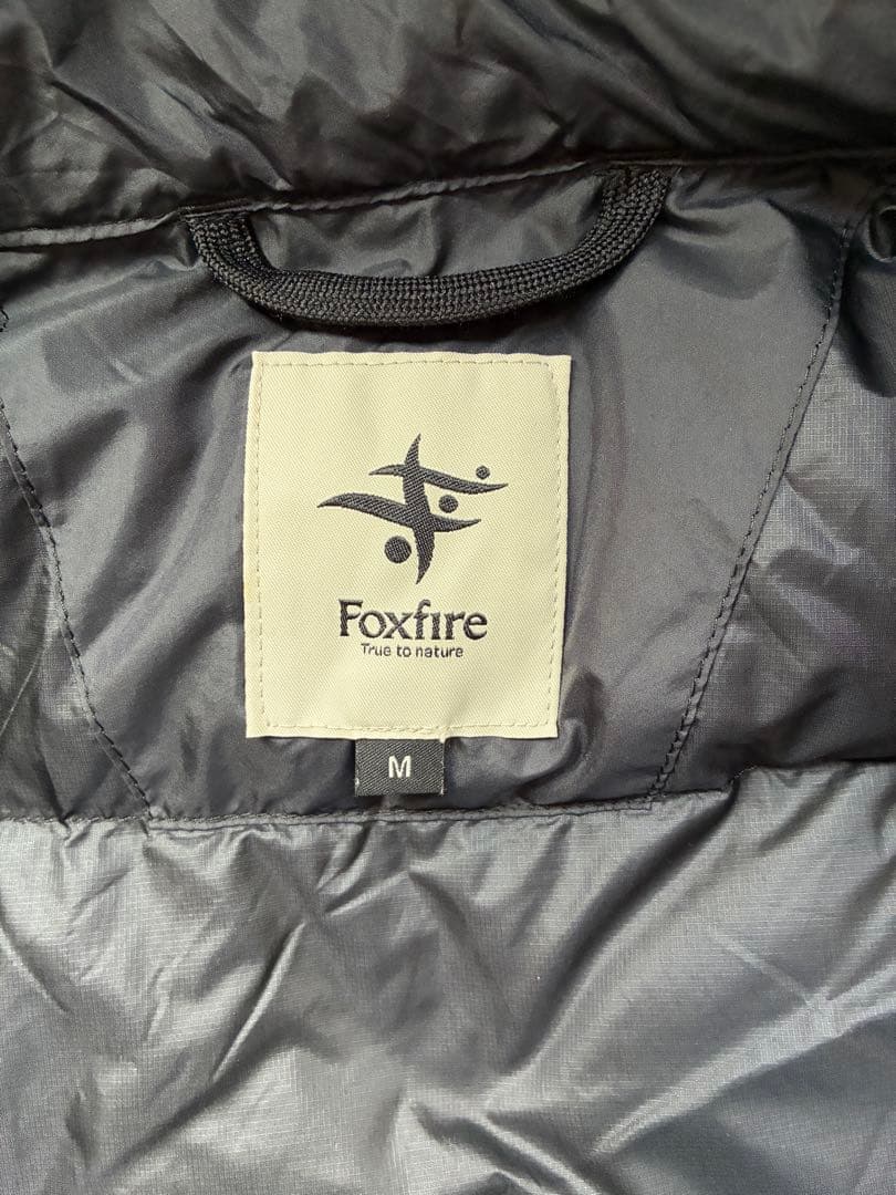 【お買い得】Foxfire ダウンベスト ブラック