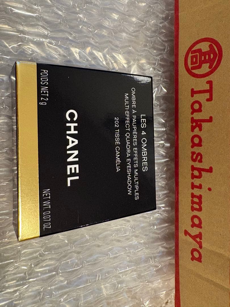 CHANEL レキャトルオンブル　ティセ カメリア 202 アイシャドウパレット