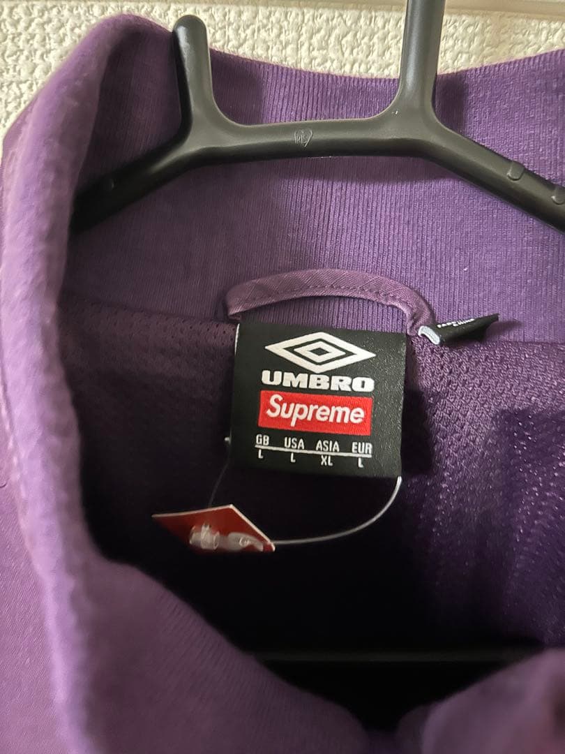 ジャケット・アウター Supreme Umbro CottonRipstop TrackJacket