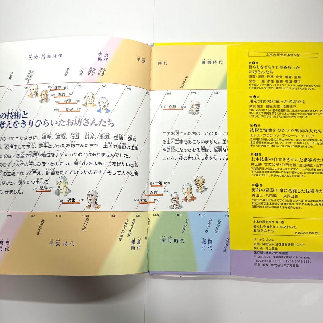 【2点購入150円引】暮らしをまもり工事を行ったお坊さんたち 道登・道昭・行基・