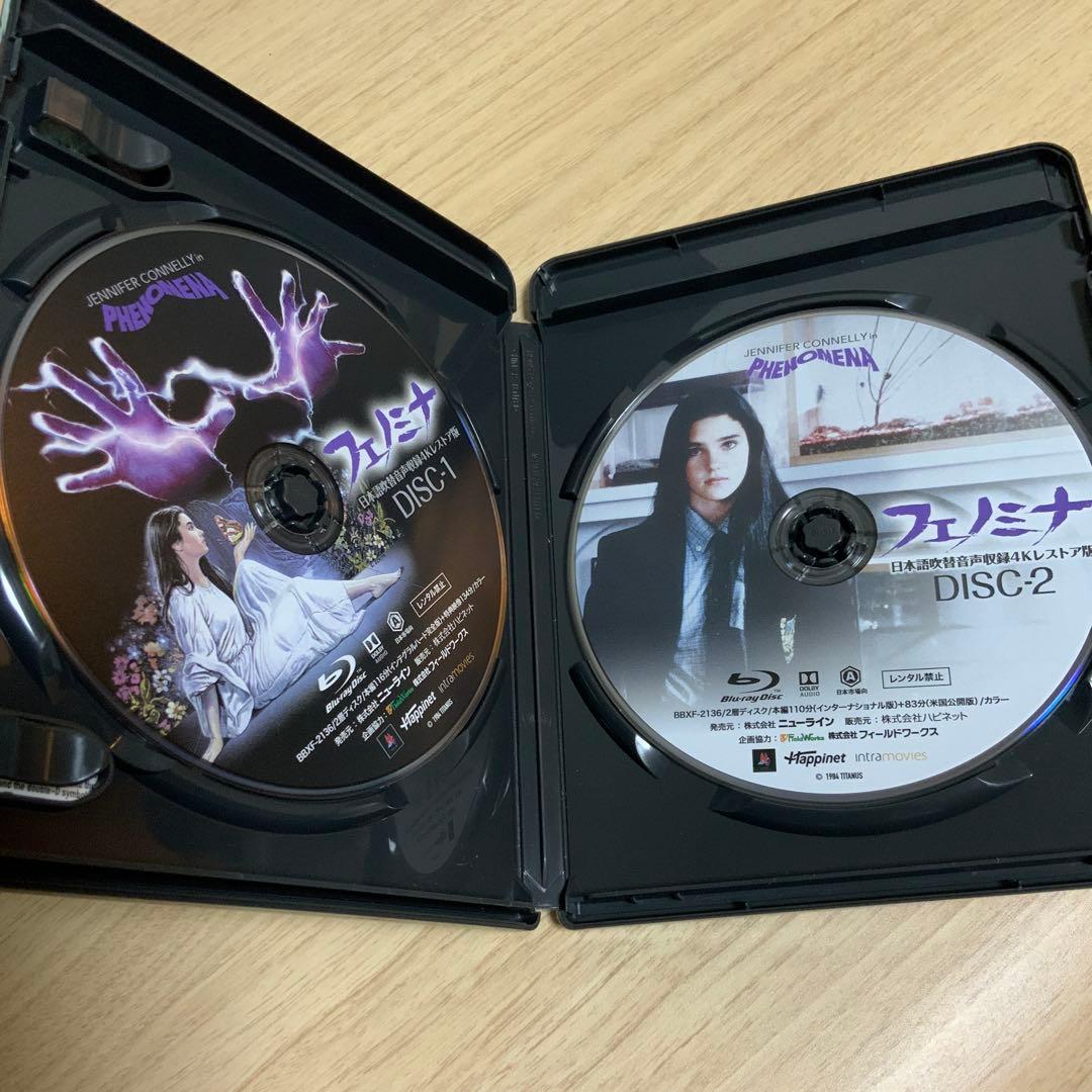 フェノミナ　日本語吹替音声収録4kレストア
