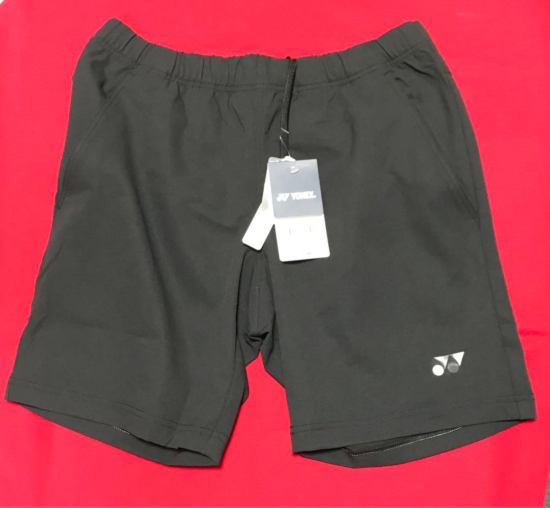 15183 M バドミントン ヨネックス ユニハーフパンツ ブラック