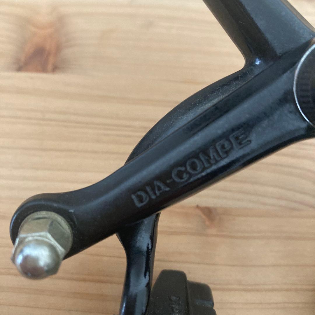 ダイアコンペ ピスト ブレーキセット 競輪 NJS エアロフォーク用