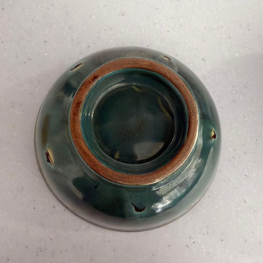 やちむん陶器製 丼 2色セット 常秀工房　うつわ家　沖縄読谷村　どんぶり