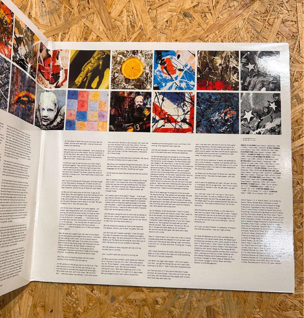 THE VERY BEST OF THE STONE ROSES LP レコード