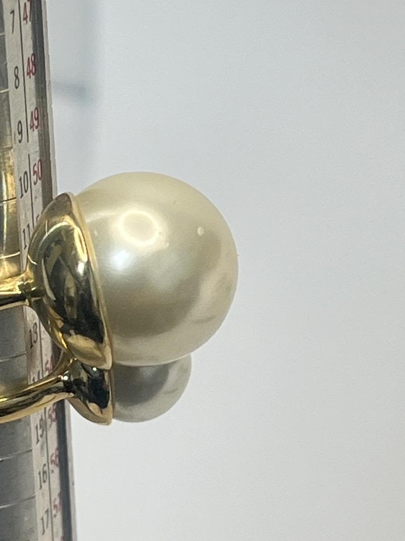 Dior ディオール フェイクパール リング