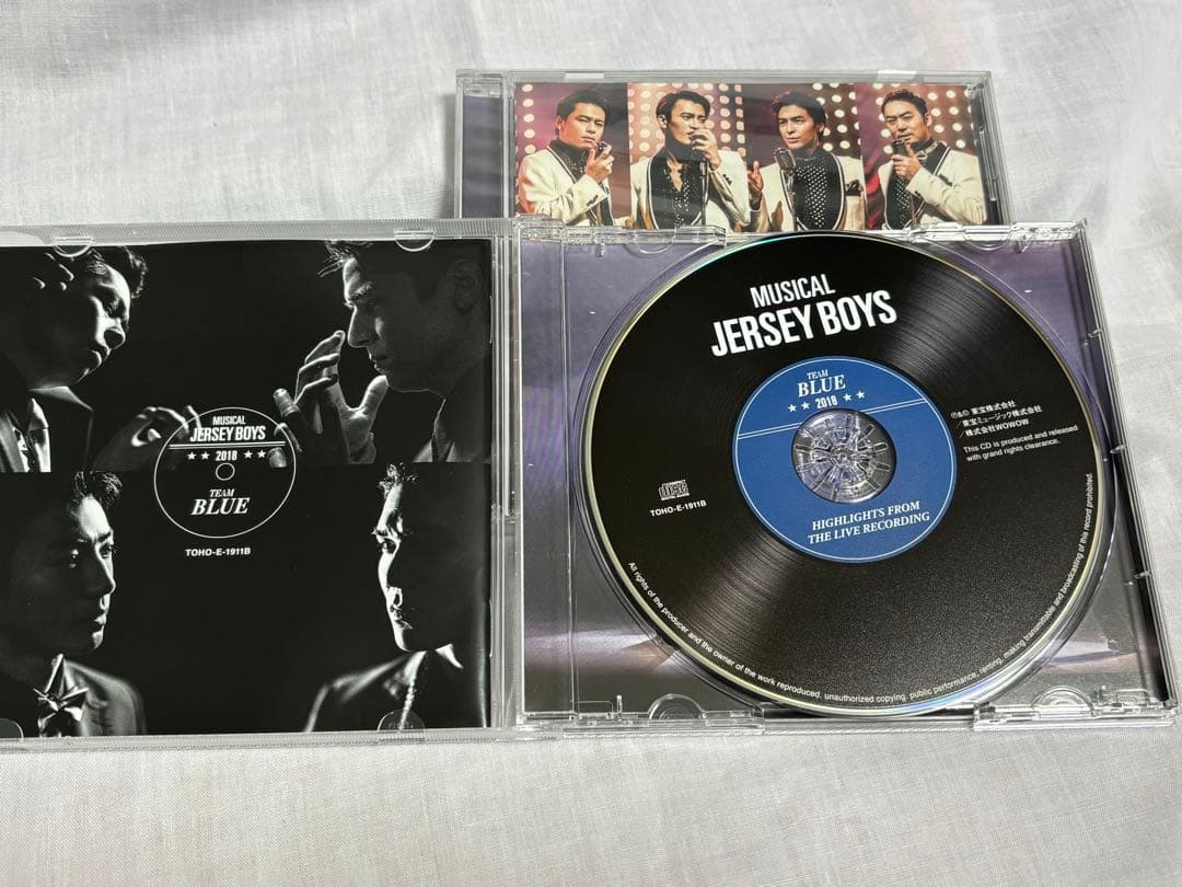 邦楽 MUSICAL JERSEY BOYS TEAM BLUE & WHITE