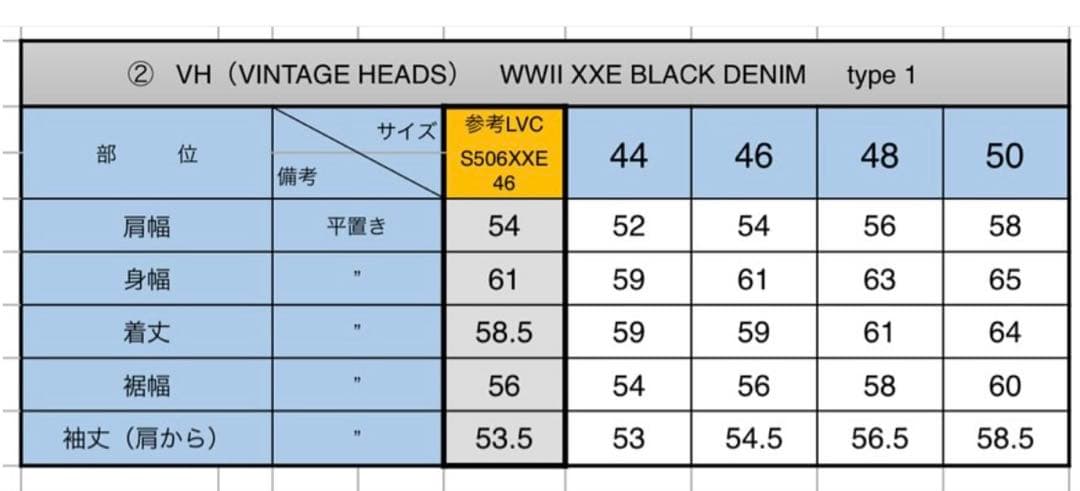 vintage heads 大戦　ブラックセットアップ
