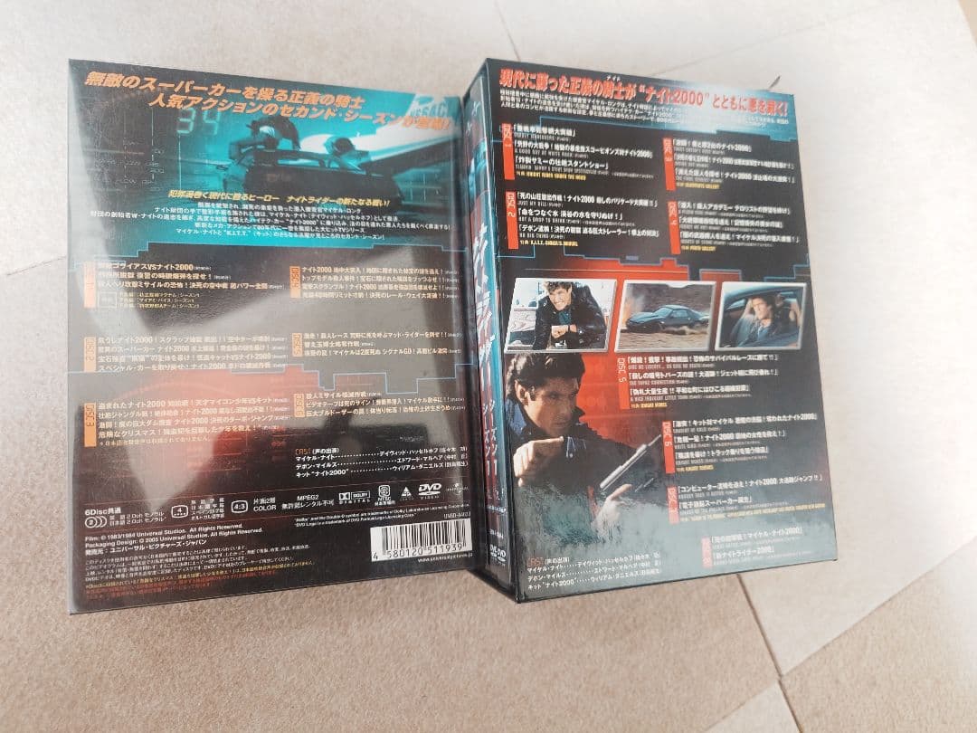 ナイトライダー シーズン1 コンプリートDVDBOX シーズン2 DVDセット