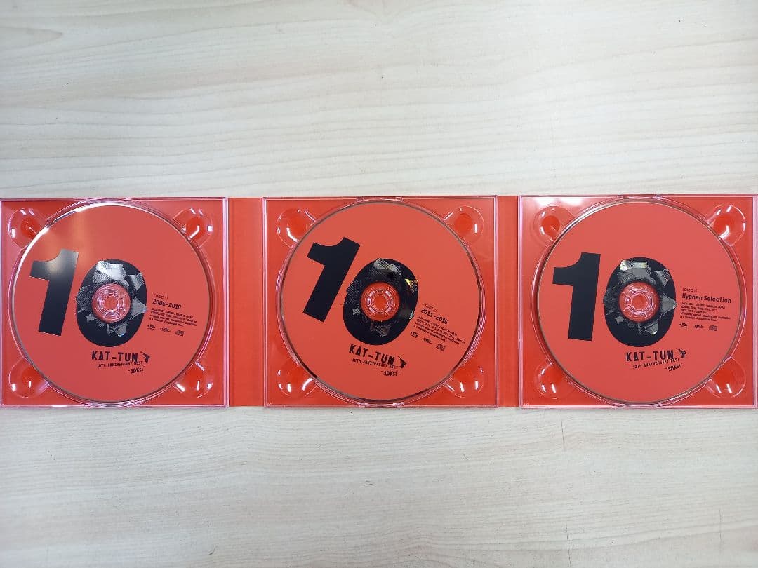初回盤 KAT-TUN 10th Anniversary Best 10ks!
