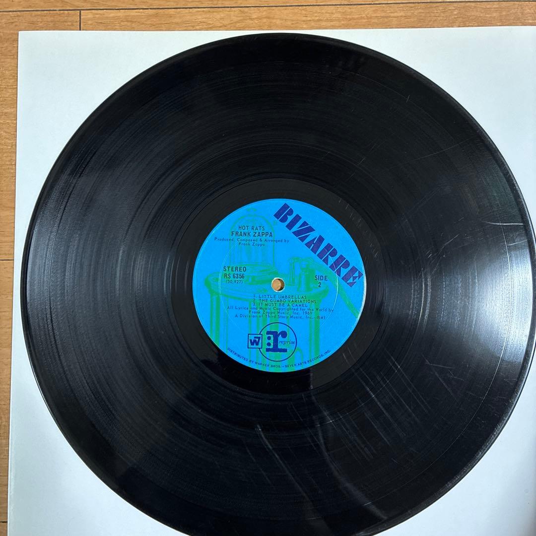フランクザッパ 名盤 レコード ホットラッツ USオリジナル盤