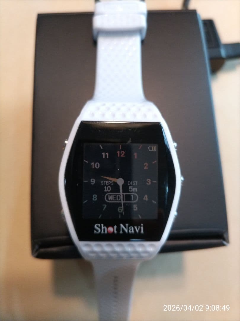 Shot Navi ショットナビ INFINITY 腕時計型GPSゴルフナビ