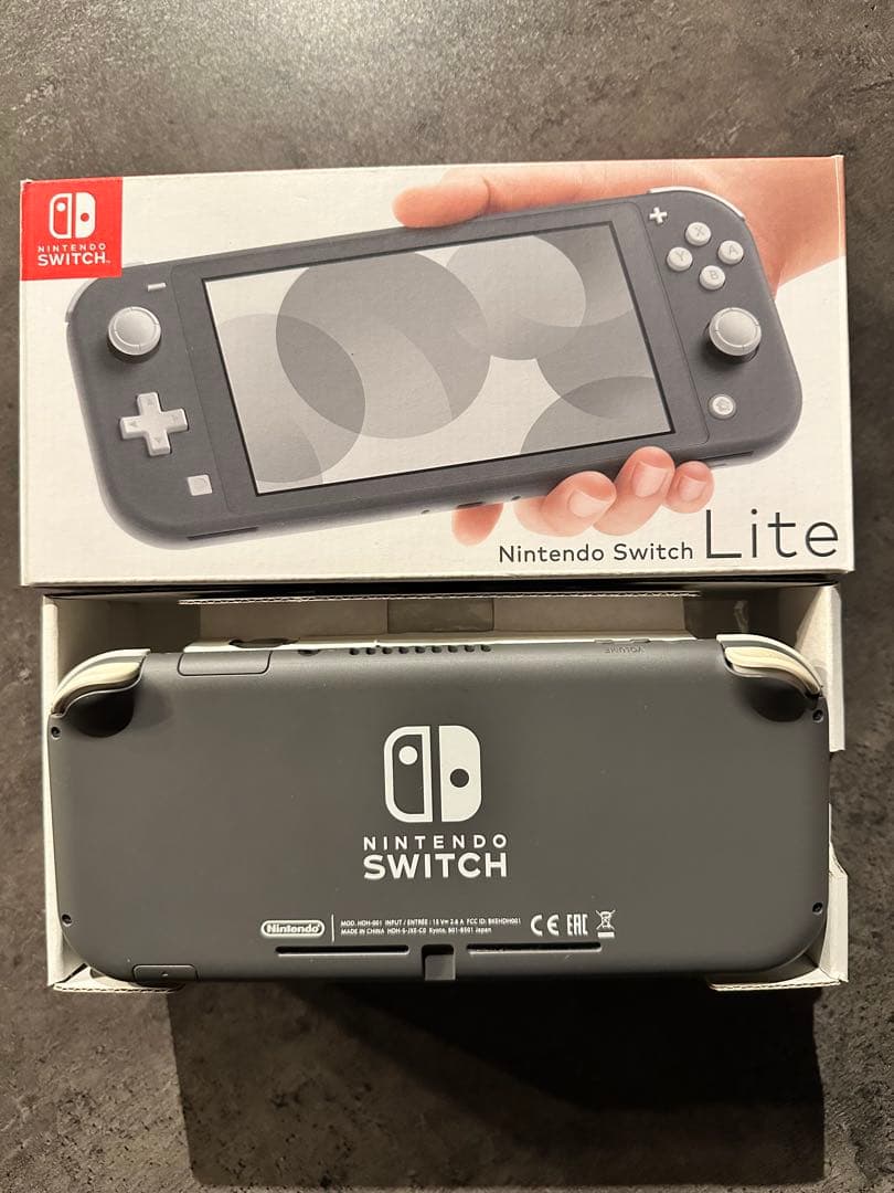 ジャンク Nintendo Switch Lite グレー 本体