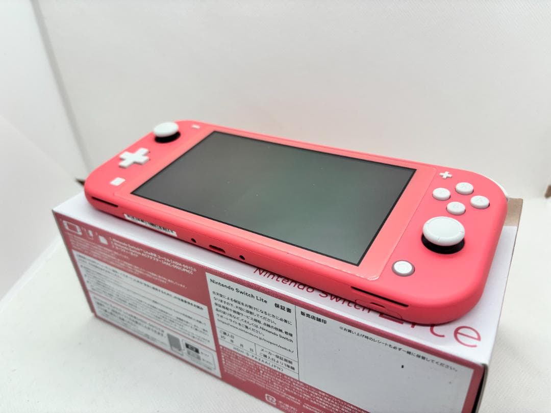 Nintendo Switch Lite ピンク 本体 充電器 ケース付き