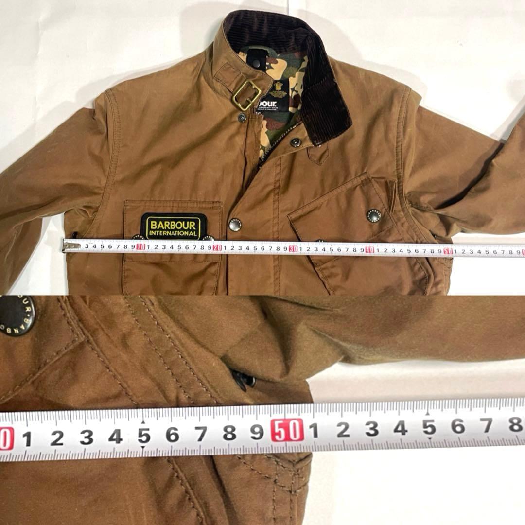 【英国製】Babour インターナショナル WNW別注 34 玉虫ブラウンカモ柄