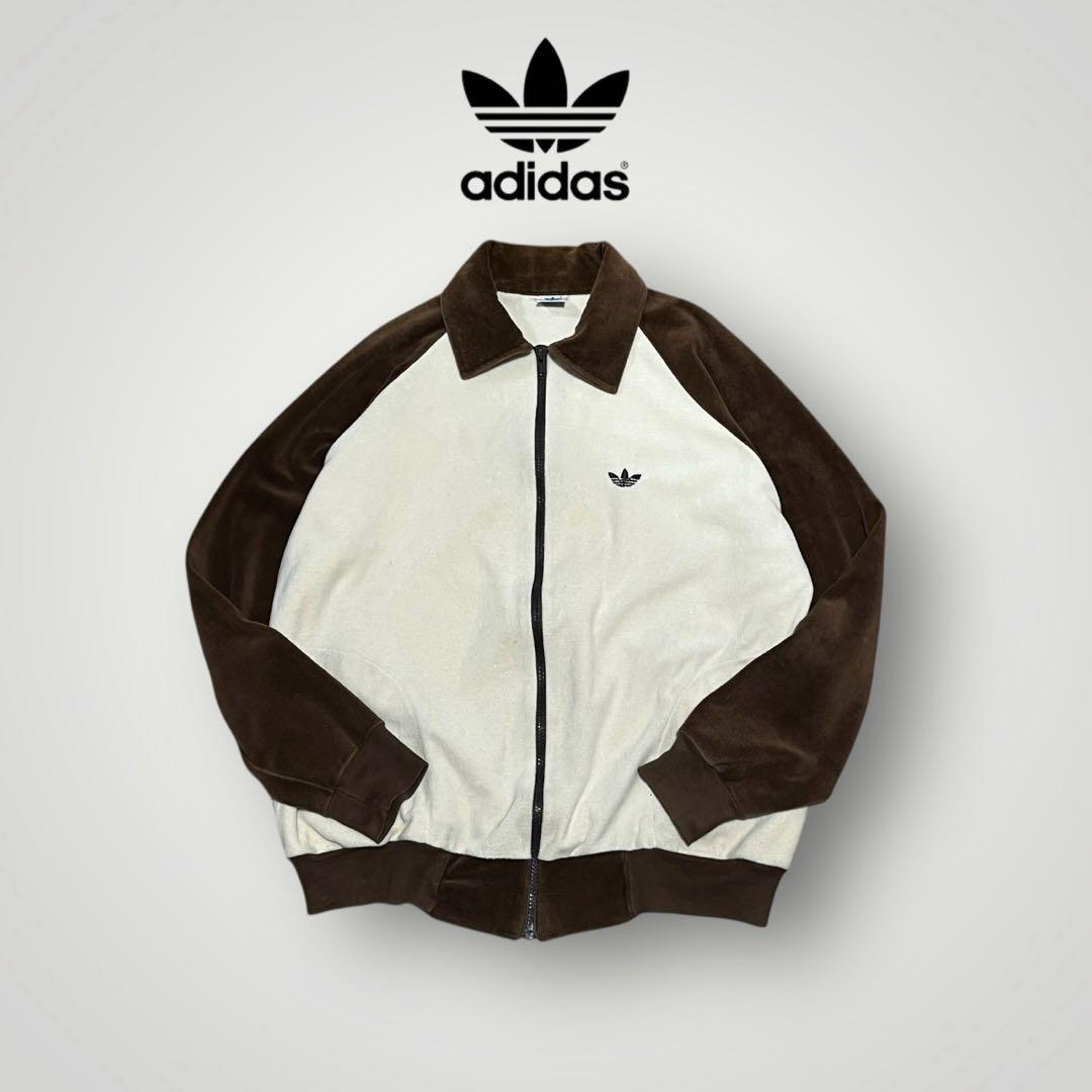 お*司様 \"超珍\" 80s adidas Velor Pile Track Ja