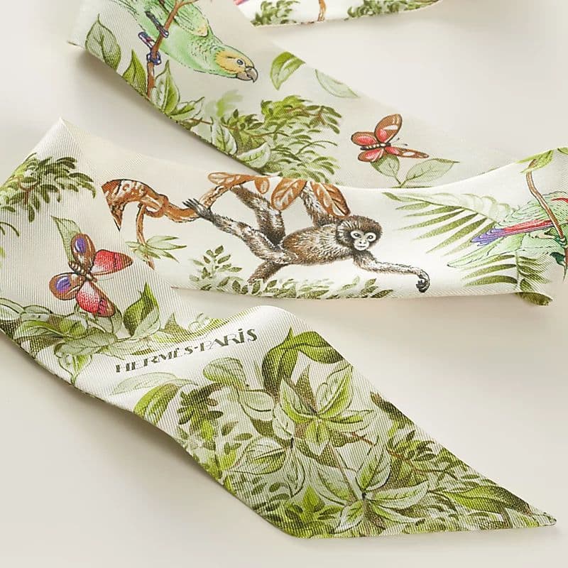 2/11限定❗【新品】HERMES ♡ ツイリー スカーフ 赤道直下 エルメス
